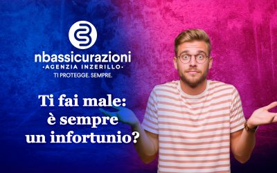 Ti fai male: è sempre un infortunio?